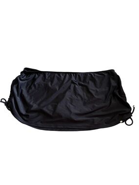 Collections by Catalina black Swim Skirt Side Ties. Attached panties. Size 3x